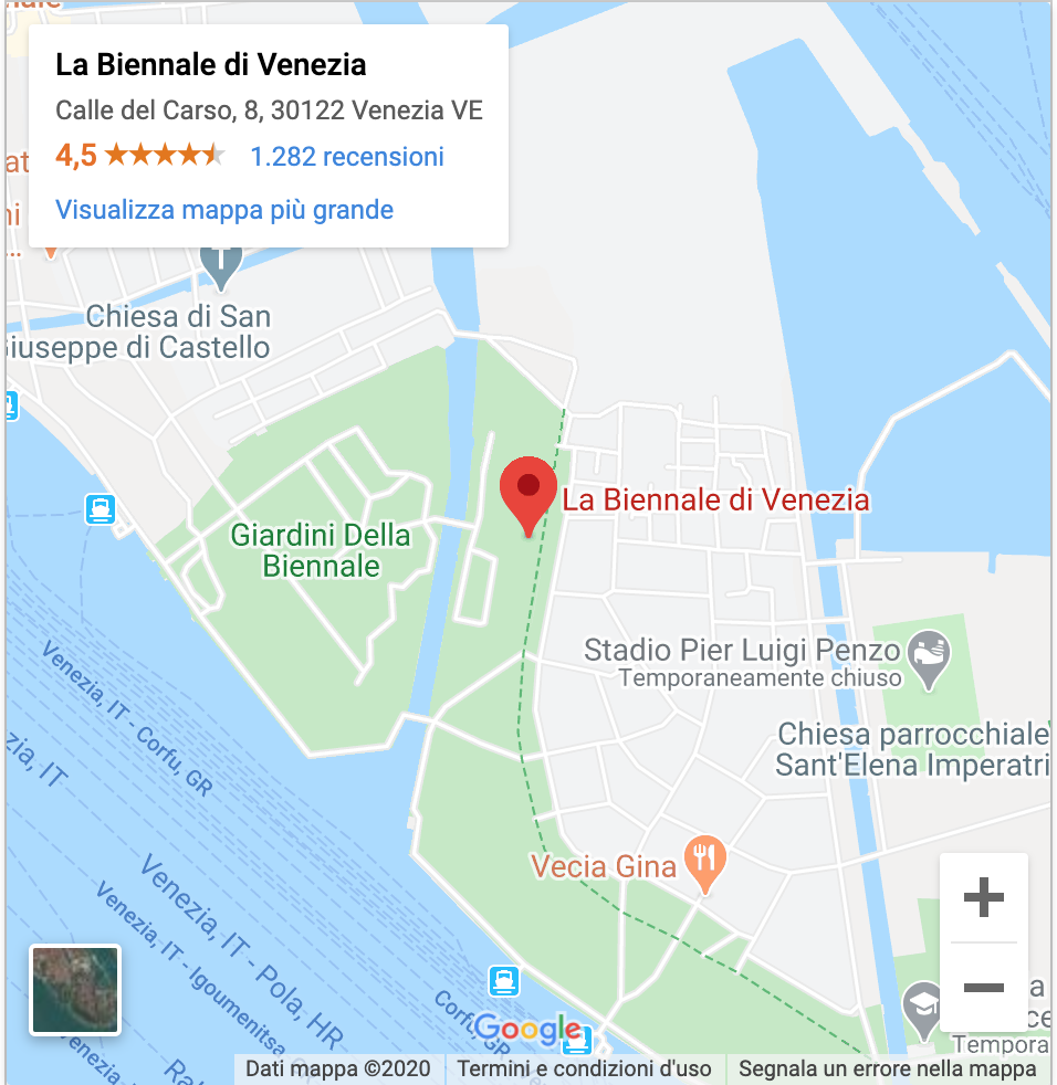 how to get to la biennale venezia